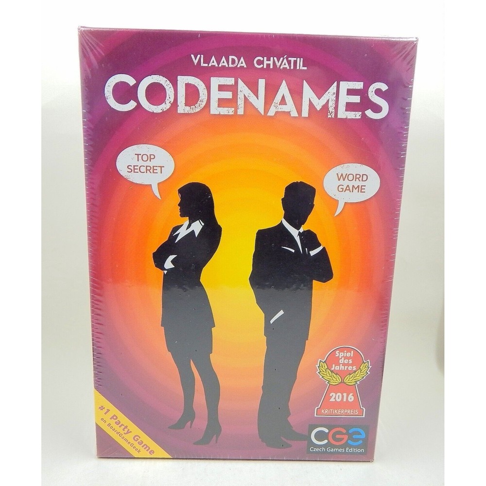 CODENAMES Card Board Game By Vlaada Chvatil Czech Games Edition New Sealed